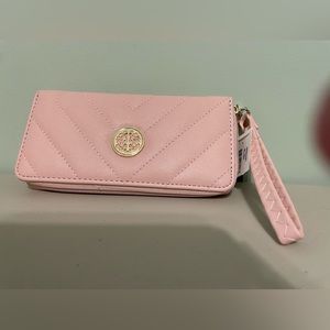 NWT Sasha Wallet in Blush